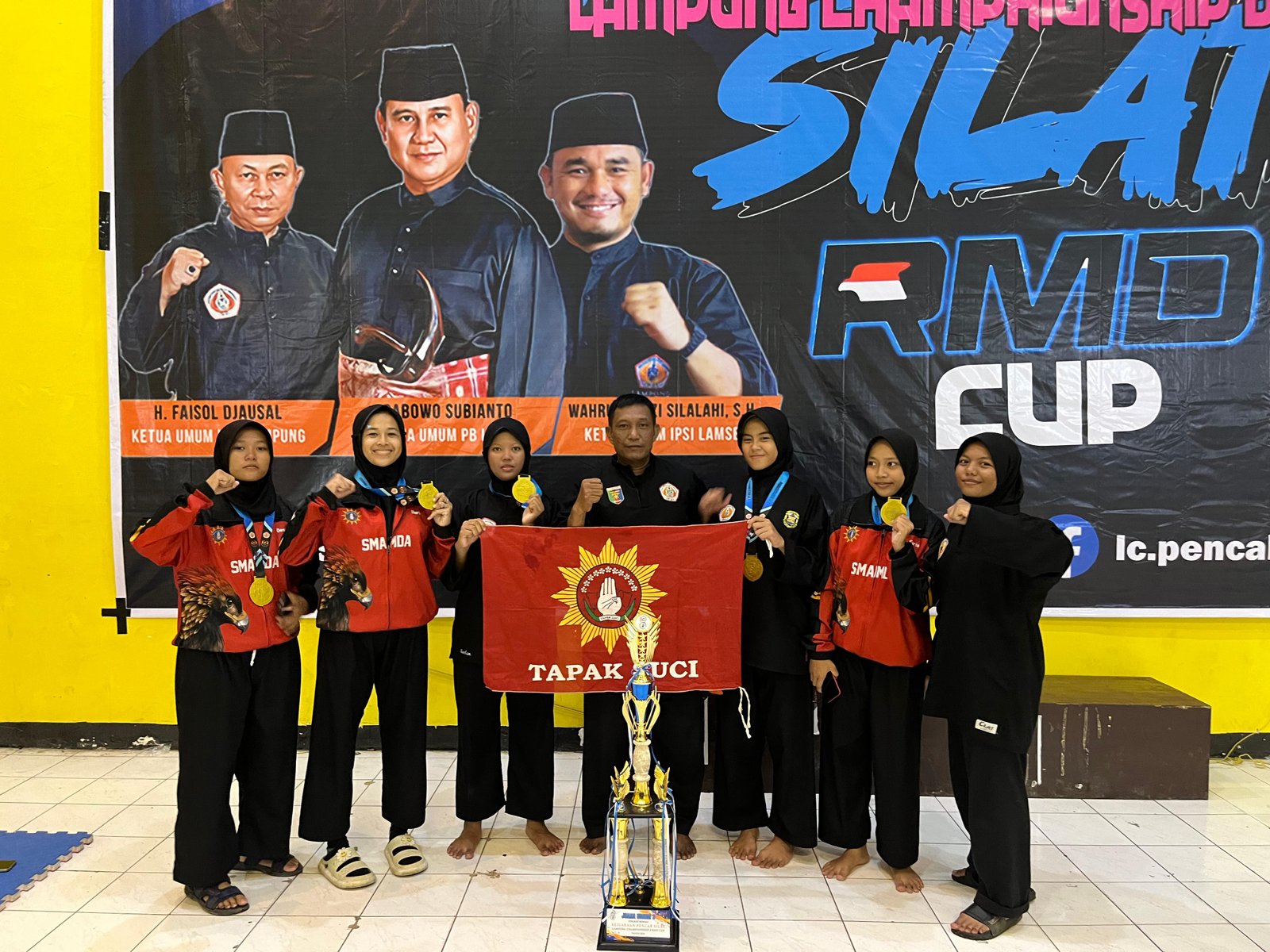 Tapak Suci Memenangkan Lomba