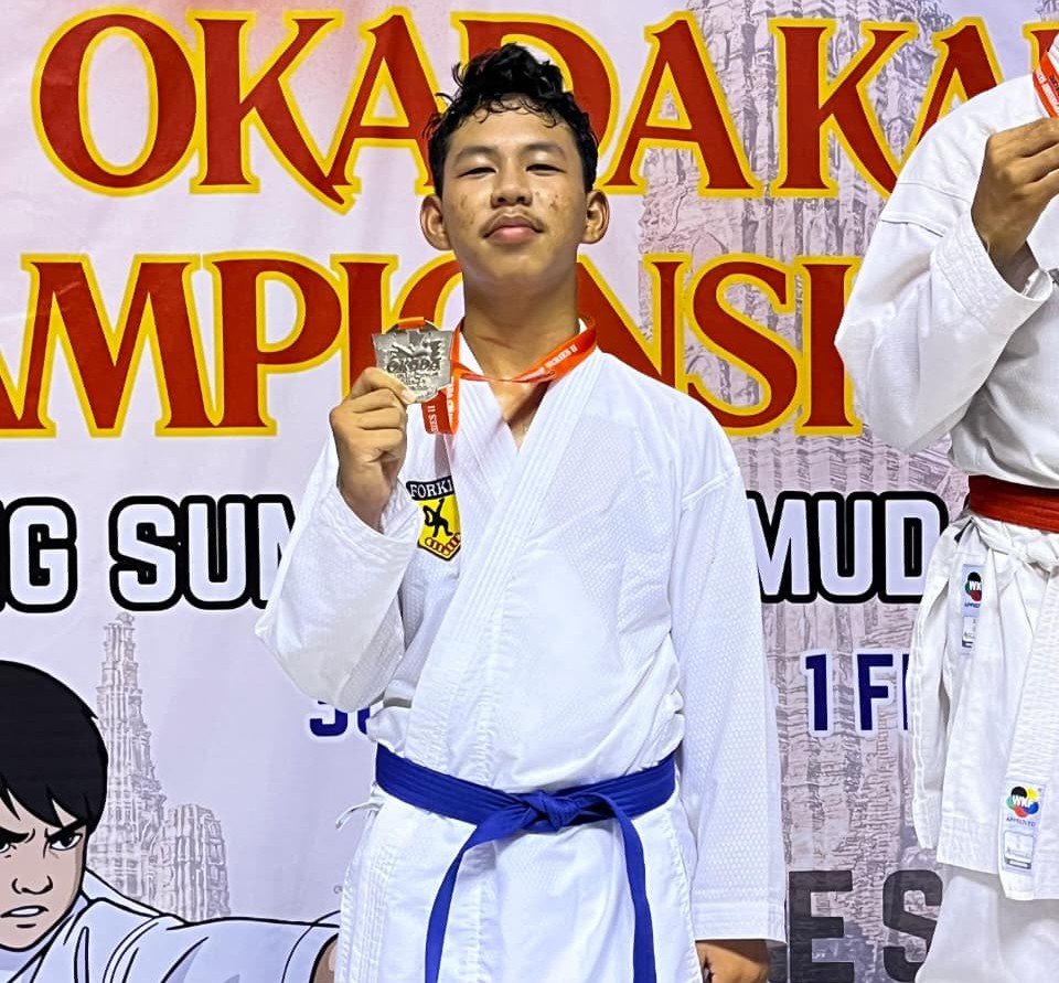 M. AKBAR RAFFIQI ( kelas- XC ) 🥉Juara 2 Karate  OKADA SERIES 2 tingkat Provinsi Lampung